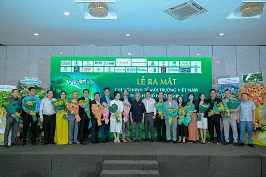 Ra mắt Chi hội Kinh tế môi trường Việt Nam tại TP.HCM