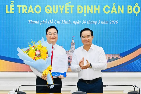 Ông Hoàng Vũ Thảnh giữ chức Giám đốc Sở Tài chính TP.HCM