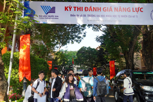 133.489 thí sinh tham gia Kỳ thi Đánh giá năng lực đợt 1 của Đại học Quốc gia TP.HCM