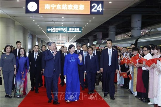 Tổng Bí thư, Chủ tịch nước Tô Lâm kết thúc tốt đẹp chuyến thăm cấp Nhà nước đến Trung Quốc