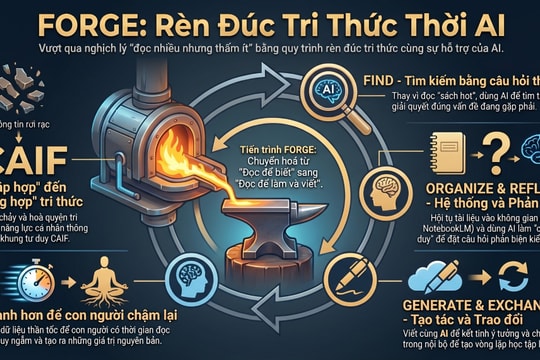 Khung thực hành “Forge” để chuyển hóa văn hóa đọc trong doanh nghiệp