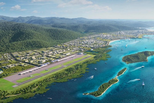 Đề xuất xây dựng sân bay Vân Phong trên mặt nước, tổng vốn hơn 9.200 tỷ đồng