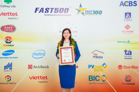 Nhiều doanh nghiệp tăng trưởng nhanh được vinh danh trong FAST500 2026