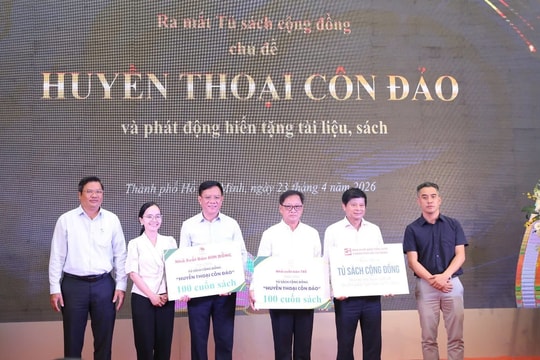 Ra mắt Tủ sách “Huyền thoại Côn Đảo”, kiến tạo không gian tri thức về lịch sử dân tộc