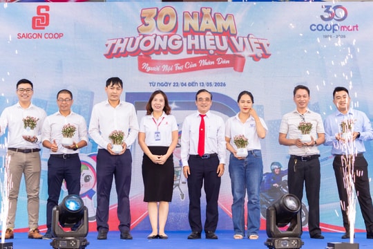 Saigon Co.op khởi động tháng sinh nhật Co.opmart 30 năm: Tăng tốc chuyển đổi xanh, triển khai ưu đãi hấp dẫn toàn hệ thống