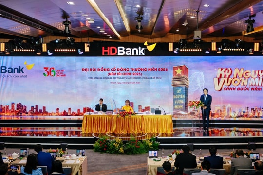 HDBank đặt mục tiêu lợi nhuận tăng 41% năm 2026