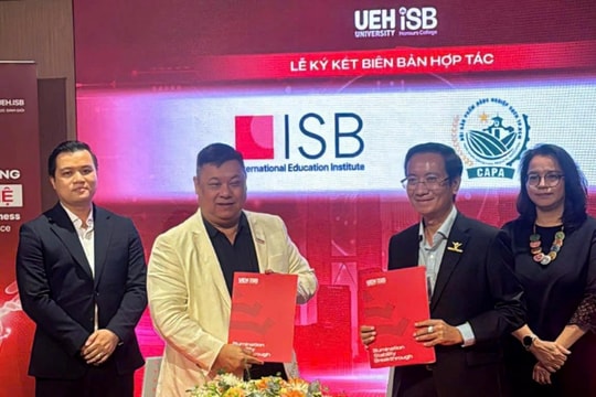 Hội Sản phẩm Nông nghiệp Sạch TP.HCM ký kết hợp tác chiến lược với ISB - UEH