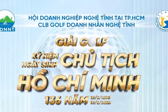 Giải golf kỷ niệm 136 năm Ngày sinh Chủ tịch Hồ Chí Minh: Kết nối doanh nhân, lan tỏa giá trị cộng đồng