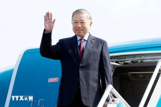 Tổng Bí thư, Chủ tịch nước Tô Lâm bắt đầu chuyến thăm cấp Nhà nước tới Ấn Độ