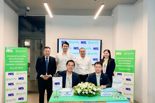 Signify và KPS ký kết hợp tác chiến lược giải pháp chiếu sáng thông minh