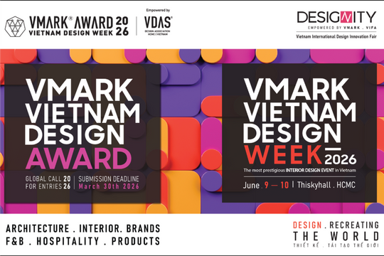 VMARK Vietnam Design Week & Award 2026 sắp diễn ra tại TP.HCM