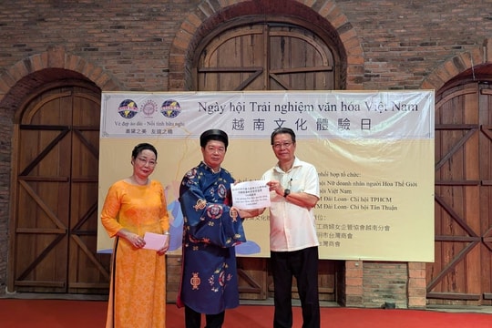 Hoạt động thiện nguyện kết hợp quảng bá văn hóa Việt Nam