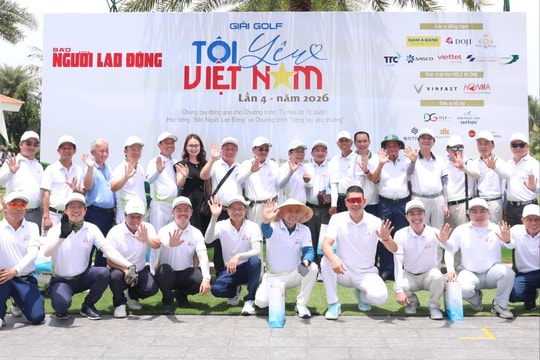 Giải Golf “Tôi yêu Việt Nam” lần 4 năm 2026: Gắn kết cộng đồng, lan tỏa giá trị nhân văn