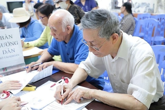 Lương hưu và trợ cấp tăng 8% từ 1/7