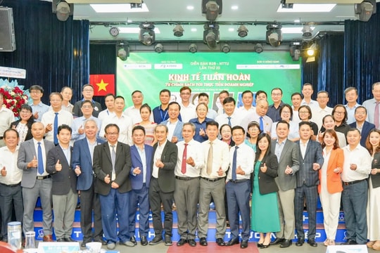 Diễn đàn B2B - NTTU lần thứ 23: Kết nối doanh nghiệp thúc đẩy kinh tế tuần hoàn