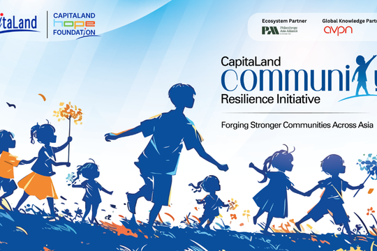 CapitaLand khởi động “Sáng kiến vì cộng đồng vững mạnh” mùa hai với ngân sách tài trợ lên đến 80 tỷ đồng