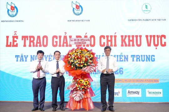 Vinh danh tác phẩm báo chí xuất sắc khu vực Tây Nguyên và Duyên hải miền Trung