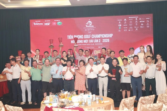 Tiền Phong Golf Championship - Non sông một dải 2026: Dấu ấn thể thao, doanh nhân và tinh thần sẻ chia