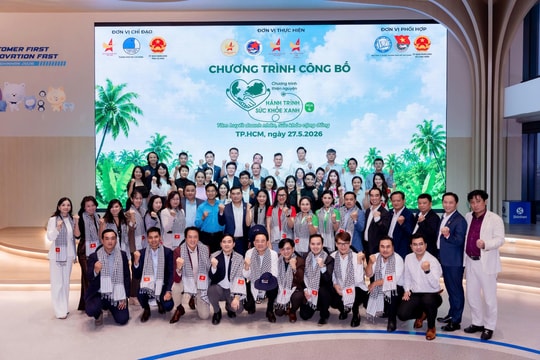 Khởi động chương trình “Hành trình Sức khỏe Xanh mùa 4”