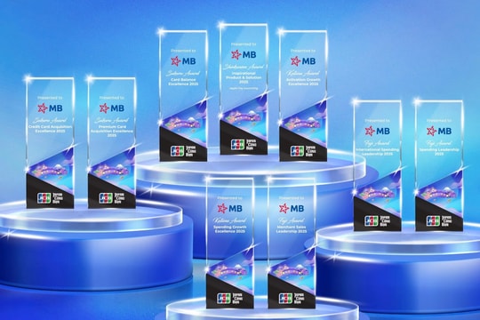 MB được JCB vinh danh với 09 giải thưởng danh giá
