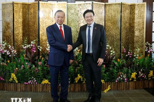 Việt Nam - Singapore: Mở rộng không gian hợp tác trong kỷ nguyên mới