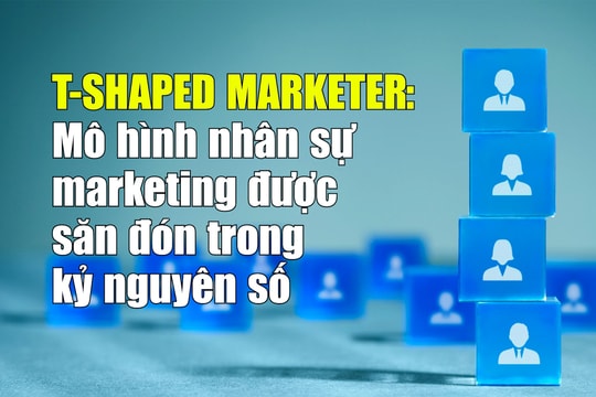 T-Shaped Marketer: Mô hình nhân sự marketing được săn đón trong kỷ nguyên số
