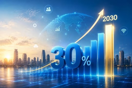 Chính phủ đặt mục tiêu kinh tế số đóng góp 30% GDP vào năm 2030