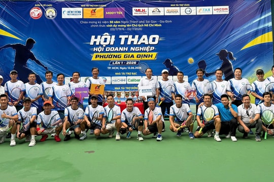 Hội thao GDBA lần I - 2026 tạo dấu ấn trong cộng đồng doanh nhân, doanh nghiệp phường Gia Định
