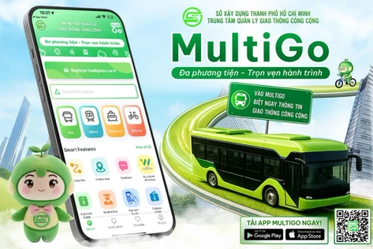 TP.HCM khuyến khích người dân sử dụng ứng dụng MultiGo khi đi giao thông công cộng