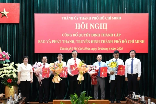 Ông Lê Văn Minh làm Tổng giám đốc Báo và Phát thanh, Truyền hình TP.HCM