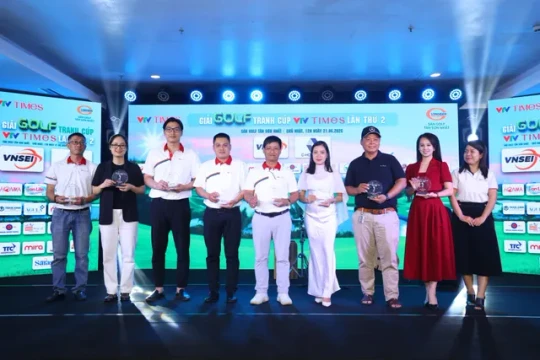 144 golfer tranh tài tại Giải golf tranh cúp VTV Times lần thứ II