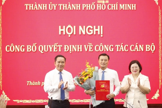 Ông Bùi Xuân Cường giữ chức Bí thư Đảng ủy phường Sài Gòn