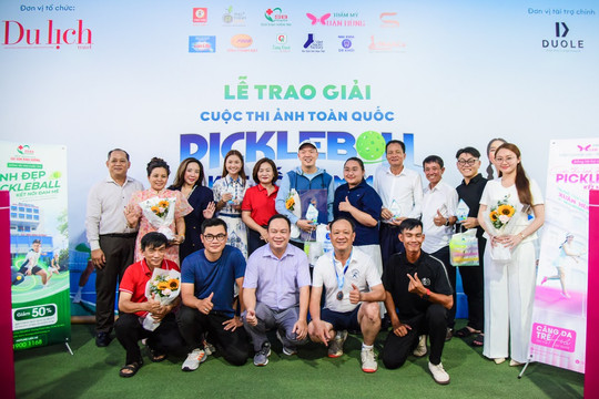 Tôn vinh những khoảnh khắc lan tỏa tinh thần thể thao Việt qua Cuộc thi ảnh “Pickleball - Kết nối đam mê”