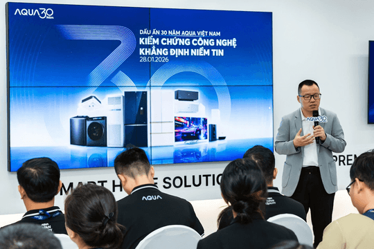 AQUA 4 năm tăng trưởng mạnh cùng LAZADA