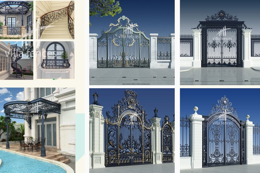 Villafences: Kiến tạo vẻ đẹp sang trọng cho kiến trúc ngôi nhà