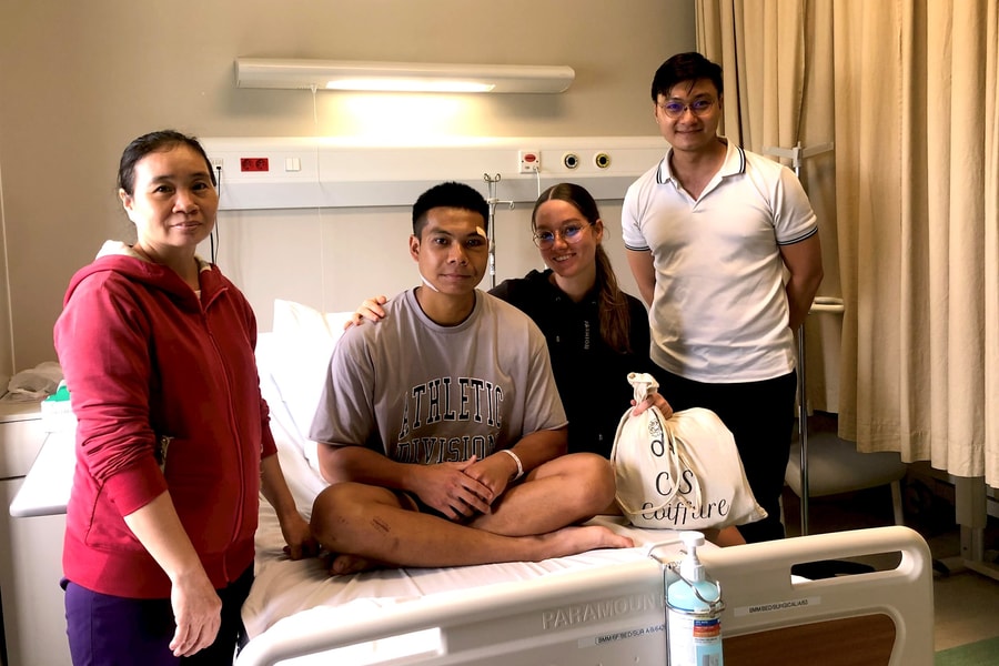 Bệnh viện FV phẫu thuật thành công cho một Việt kiều Pháp bị vỡ hàm mặt