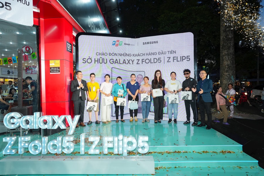 FPT Shop mở bán bộ đôi Galaxy Z5 series và OPPO Reno10