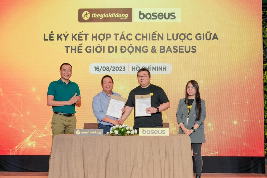 Thế Giới Di Động hợp tác với Baseus mang đến những sản phẩm chất lượng với mức giá ưu đãi