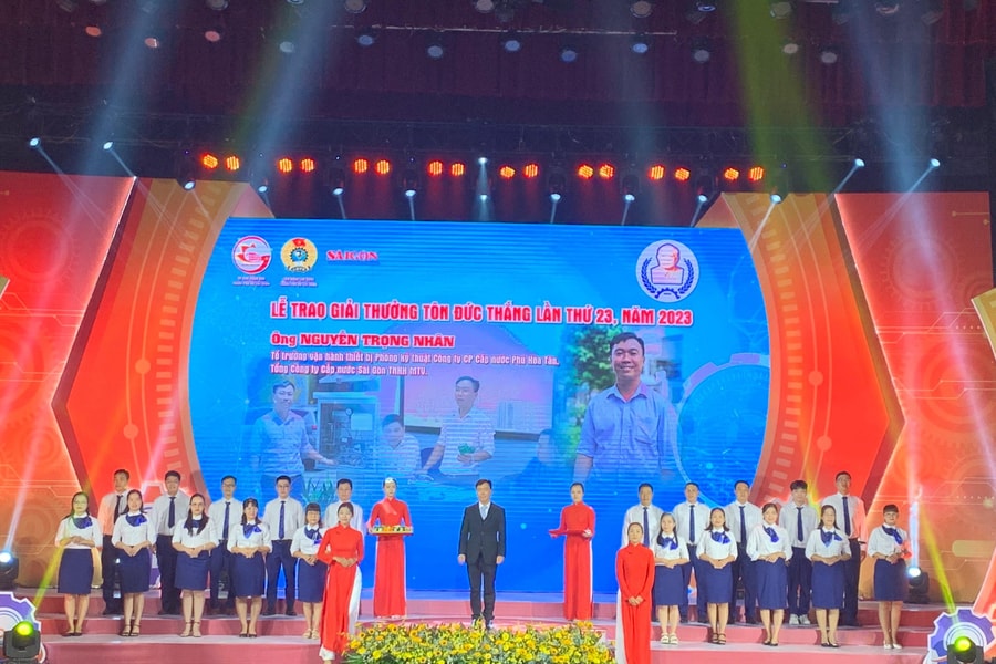 Giải thưởng Tôn Đức Thắng: Minh chứng cho chủ trương đúng hướng của SAWACO