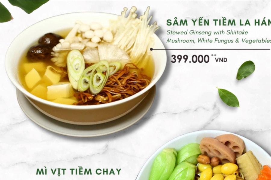 Khám phá ẩm thực chay mùa Vu lan tại Rex Hotel Saigon