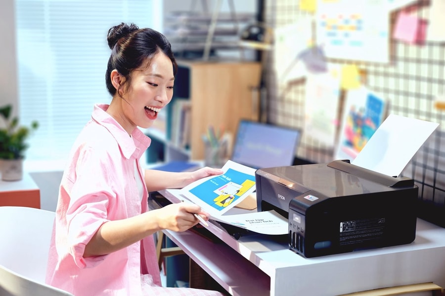 MC Khánh Vy đồng hành cùng Epson lan tỏa nhiệt huyết Gen Z