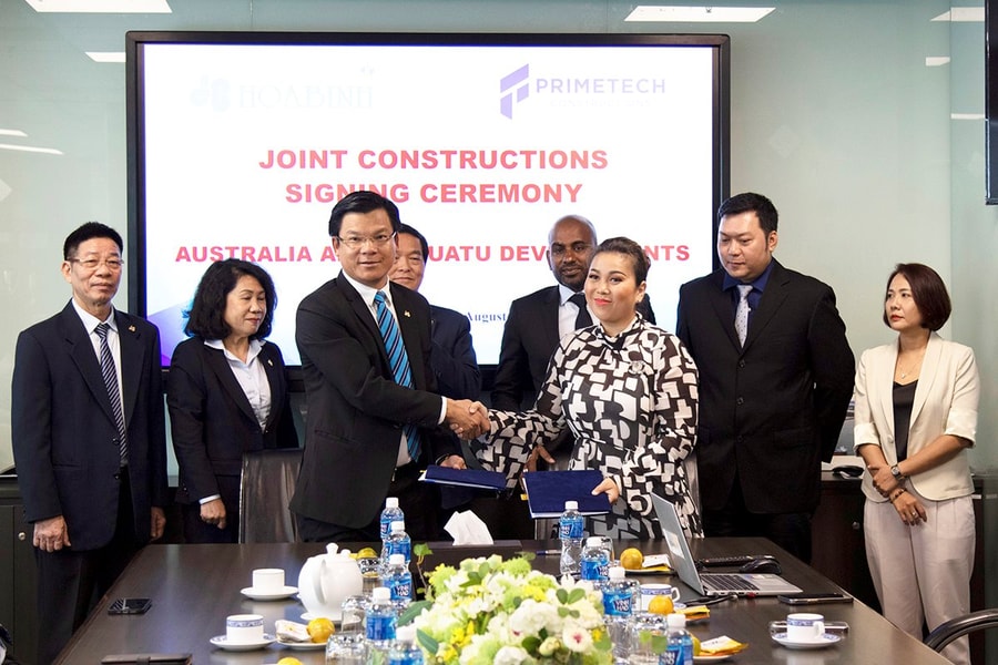 Tập đoàn Xây dựng Hòa Bình làm tổng thầu dự án tại Vanuatu