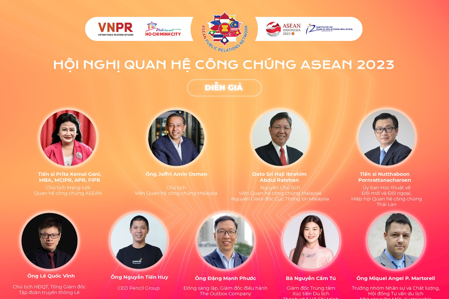 Đón đầu tương lai ngành PR Đông Nam Á với Hội nghị Quan hệ công chúng ASEAN