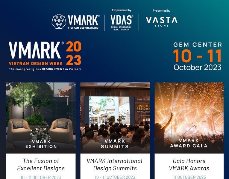 Kết nối chất sáng tạo Việt Nam với thế giới tại Tuần lễ Thiết kế Việt Nam VMARK 2023