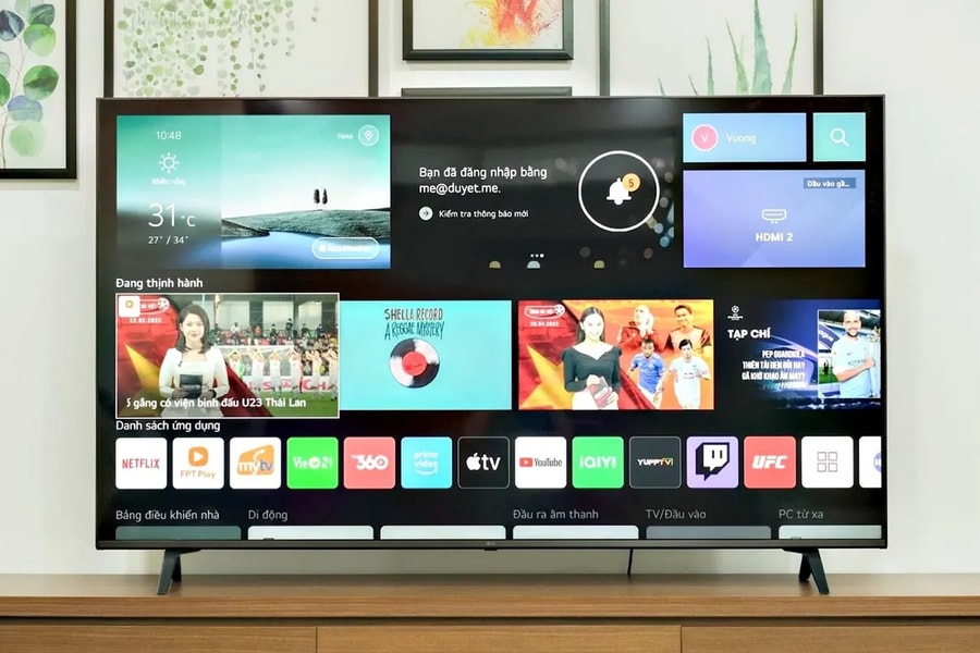 Từ năm 2024, TV bán tại Việt Nam sẽ tích hợp các kênh báo chí trong nước