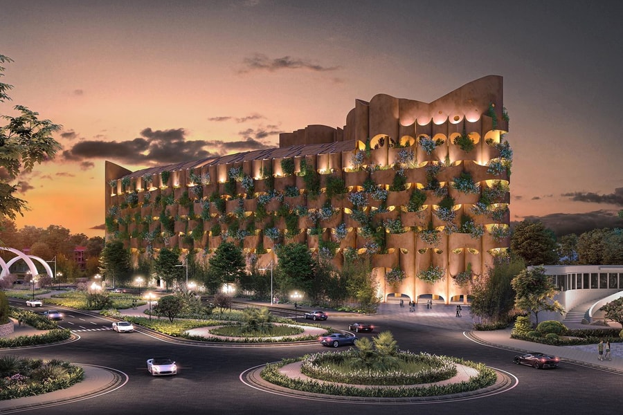 Động thổ tổ hợp Khách sạn La Forêt En Ville và Trung tâm hội nghị The World Coffee Center