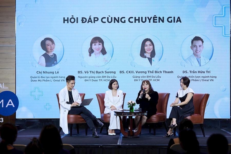 Gần 3.000 bác sĩ tham dự "Ngày hội da liễu L'oreal Derma Day 2023"