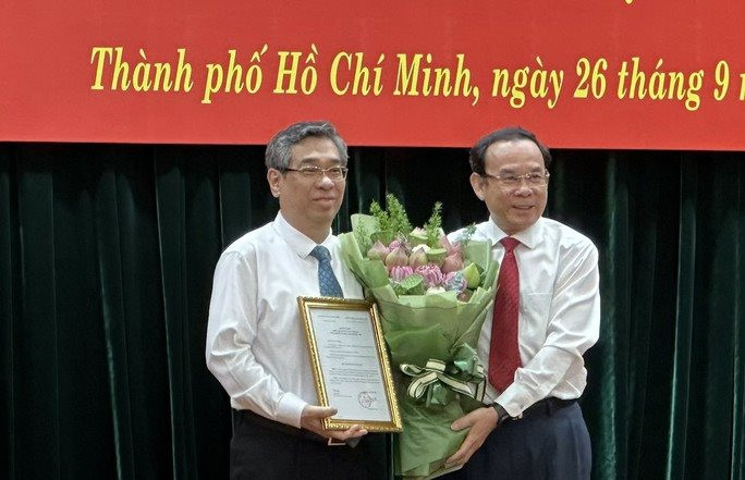 Ông Nguyễn Phước Lộc giữ chức Phó bí thư Thành ủy TP.HCM