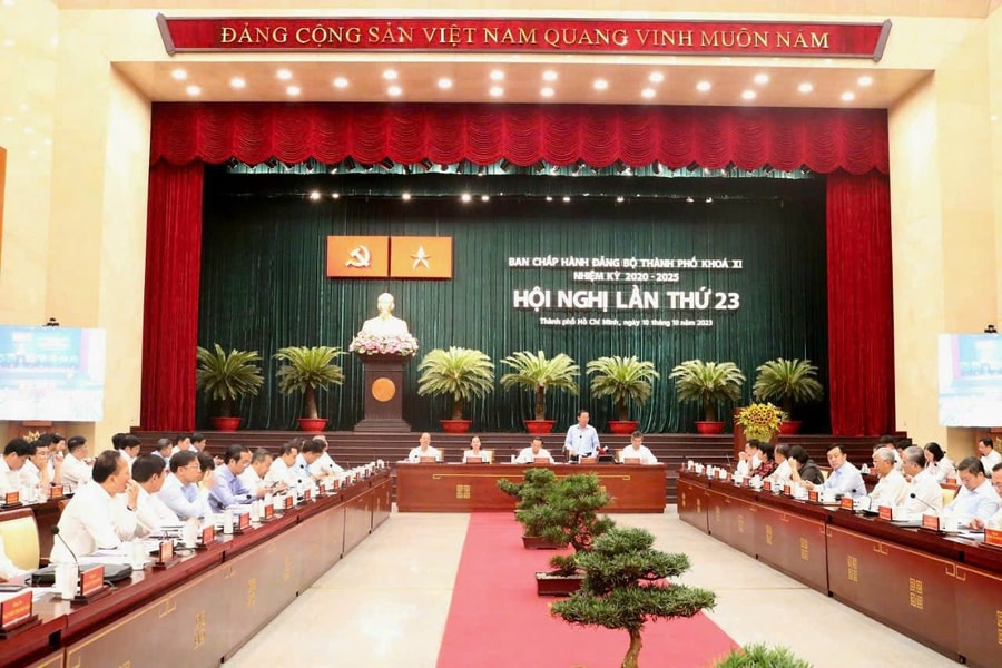 Khai mạc Hội nghị Thành ủy TP.HCM lần thứ 23