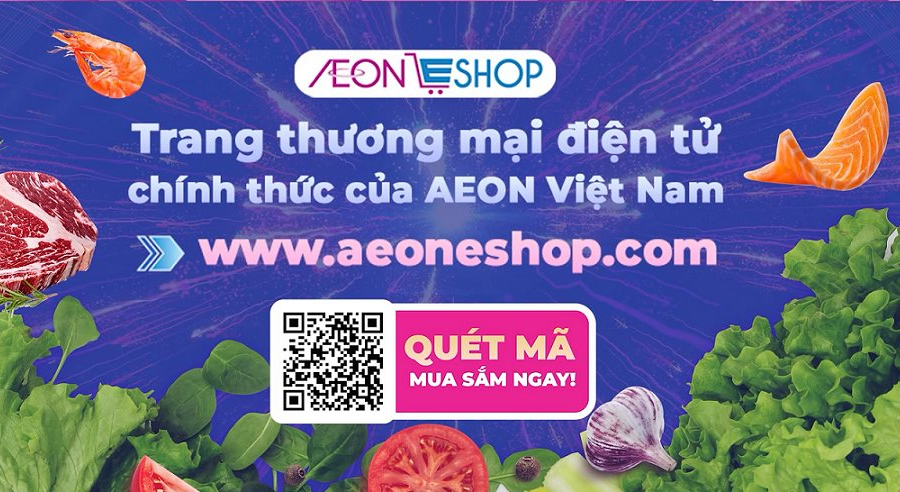 Aeon Việt Nam đổi mới trang thương mại điện tử Aeon Eshop